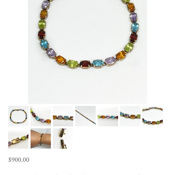 14k 26 Stone gem - Picture 7 of 7